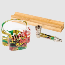  Super Heroes fa tárolódoboz – kiegészítőkkel – Sodró + Fémpipa + Hamutartó hamutartó