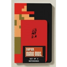 Super Mario Brothers Notebooks (Set of 3) – Nintendo idegen nyelvű könyv