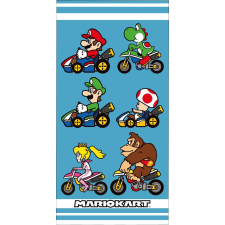  Super Mario Mariokart fürdőlepedő, strand törölköző 70x140cm babatörülköző, kifogó