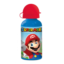  Super Mario Mushroom Kingdom alumínium kulacs ivókupakkal 400 ml kulacs, kulacstartó