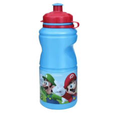 Super Mario Mushroom Kingdom Hold kulacs, sportpalack 380 ml kulacs, kulacstartó