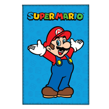 Super Márió polár takaró - 100 x 150 cm - 2 lakástextília