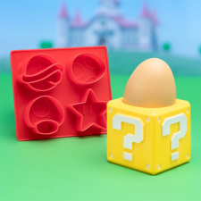 Super Mario reggeliző szett babaétkészlet