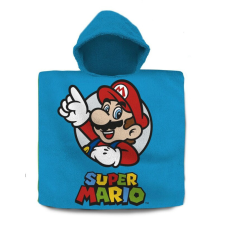 Super Mario Victory strand törölköző poncsó 60x120 cm babatörülköző, kifogó