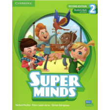 SUPER MINDS 2ND 2 SB nyelvkönyv, szótár