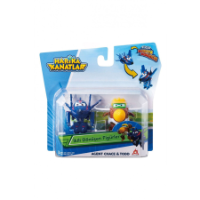 Super Wings Transform 2db-os Agent Chace Todd (720030B) játékfigura
