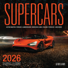  Supercars 2026 (Naptár/Határidőnapló) naptár, kalendárium