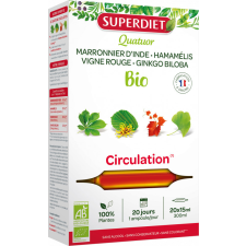  Superdiet Bio Circulation Ivóampulla 20x15ml vitamin és táplálékkiegészítő