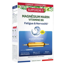 Superdiet Magnézium B6-vitamin ampulla 200ml vitamin és táplálékkiegészítő