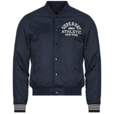 Superdry Dzsekik ATHLETIC VARSITY BOMBER Kék EU M férfi kabát, dzseki