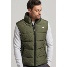 Superdry Férfi mellény Superdry Bodywarmers M5011808A 2XL INTL Army zöld