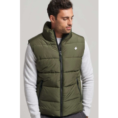 Superdry Férfi mellény Superdry Bodywarmers M5011808A M INTL Army zöld