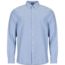 Superdry Hosszú ujjú ingek Preppy Oxford L/s Shirt Kék EU L férfi ing