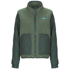 Superdry Polárok FLEECE HYBRID JACKET Kék DE 34