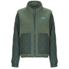 Superdry Polárok FLEECE HYBRID JACKET Kék DE 40