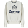 Superdry Pulóverek COUNTRY CLUB LOOSE CREW Fehér DE 40