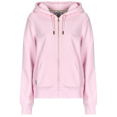 Superdry Pulóverek Essential Logo Ziphood Hb Rózsaszín EU L