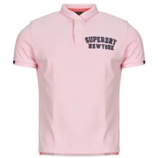 Superdry Rövid ujjú galléros pólók Vintage Athletic Polo Rózsaszín EU S