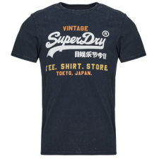 Superdry Rövid ujjú pólók BI CALI RELAXED Tengerész EU M férfi póló