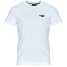 Superdry Rövid ujjú pólók Essential Contrast Emb Tee Fehér EU S