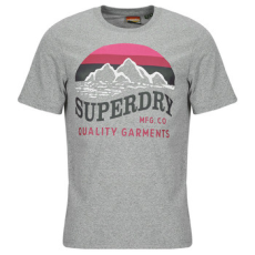 Superdry Rövid ujjú pólók GREAT OUTDOORS RELAXED Szürke EU L
