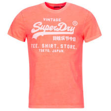 Superdry Rövid ujjú pólók LOGO NEON Narancssárga EU L férfi póló