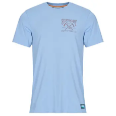 Superdry Rövid ujjú pólók Outdoors Mountain Rlxd Tee Kék EU M