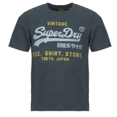 Superdry Rövid ujjú pólók Vl Heritage Relaxed Tee Szürke EU S