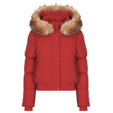 Superdry Steppelt kabátok EVEREST HOODED BOMBER JKT Piros DE 38