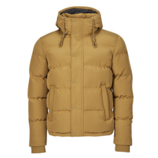 Superdry Steppelt kabátok EVEREST SHORT HOODED PUFFER Barna EU S