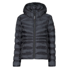 Superdry Steppelt kabátok HOODED FUJI PADDED JACKET Tengerész DE 40