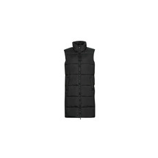 Superdry Steppelt kabátok STUDIOS LONGLINE QUILTED GILET Fekete DE 34 női dzseki, kabát