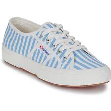 Superga Rövid szárú edzőcipők 2750 STRIPES PRINT Kék 38 női cipő