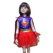  Supergirl, 3 részes jelmez szett gyerekeknek farsangra M-es jelmez