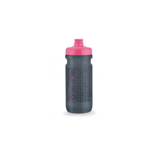SUPERIOR műanyag kulacs, 600 ml, csavaros, szürke-lila kulacs, kulacstartó