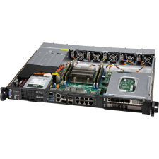 Supermicro CSE-515M-R804 számítógép ház Rack Fekete 800 W számítógép ház