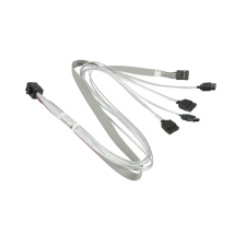 Supermicro MiniSAS HD - 4 SATA kábel 50 cm (CBL-SAST-0616) kábel és adapter