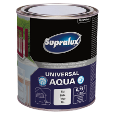 Supralux AQUA SELYEMFÉNYŰ ZOMÁNCFESTÉK 2,5L SZÜRKE fal- és homlokzatfesték