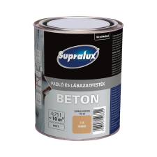 Supralux Beton padló és lábazatfesték 126 Homok 0,75 l fal- és homlokzatfesték