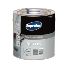 Supralux Beton padló és lábazatfesték 194 Sötétszürke 3 l fal- és homlokzatfesték
