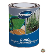 Supralux Durol időjárásálló és korróziógátló zománc - 2.5 Liter - Fehér zománcfesték