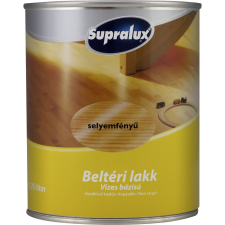 Supralux lakk beltéri selyemfényű 0,75 l lakk, faolaj