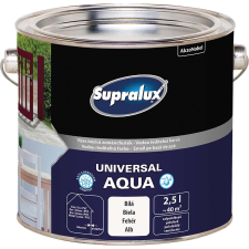  Supralux Universal Aqua Fehér fényes 0,75 l lakk, faolaj