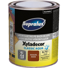 Supralux XYLADECOR CLASSIC AQUA SVÉDVÖRÖS 0,75L fal- és homlokzatfesték