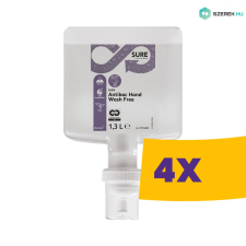 Sure Antibac HandWash Free Antibakteriális folyékony kézmosószer 1,3L (Karton - 4 db) tisztító- és takarítószer, higiénia