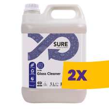 Sure Glass Cleaner Használatra kész ablaktisztítószer 5L (Karton - 2 db) tisztító- és takarítószer, higiénia