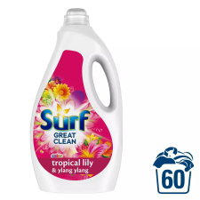 Surf Tropical lily & Ylang ylang folyékony mosószer 3l 60 mosás tisztító- és takarítószer, higiénia