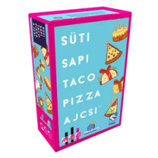  Süti, sapi, taco, pizza, ajcsi társasjáték