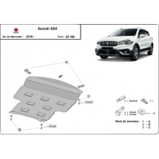  Suzuki SX4, 2016-2018 - Motorvédő lemez autóponyva