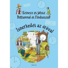 Sven Nordqvist Színezz és játssz Pettsonnal és Findusszal! - Ismerkedés az órával gyermek- és ifjúsági könyv